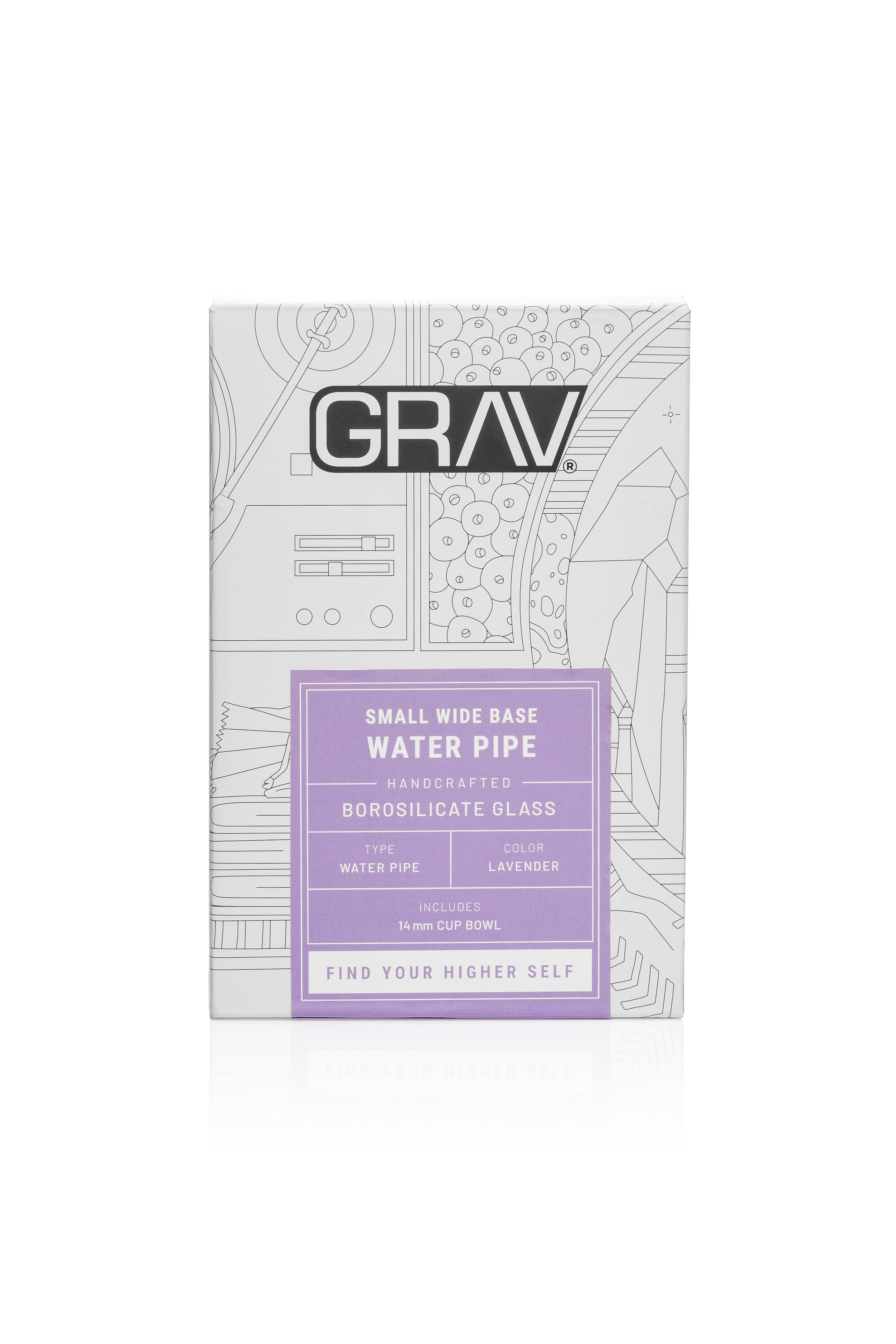 GRAV® Limited Edition Lavender Wide Base