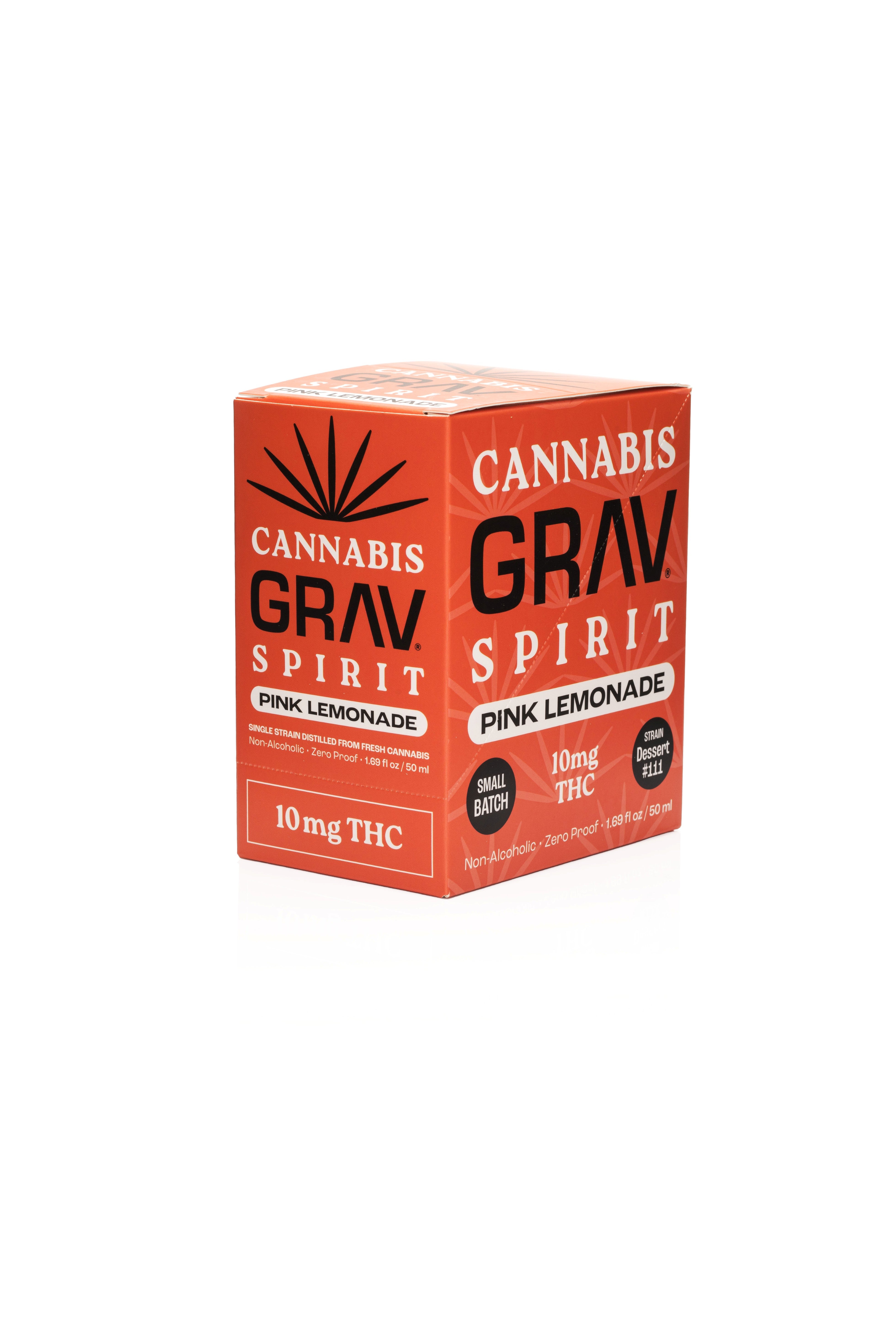 GRAV® Cannabis Spirit 10mg Flavor Shots, 50ml Bottle 6-Pack