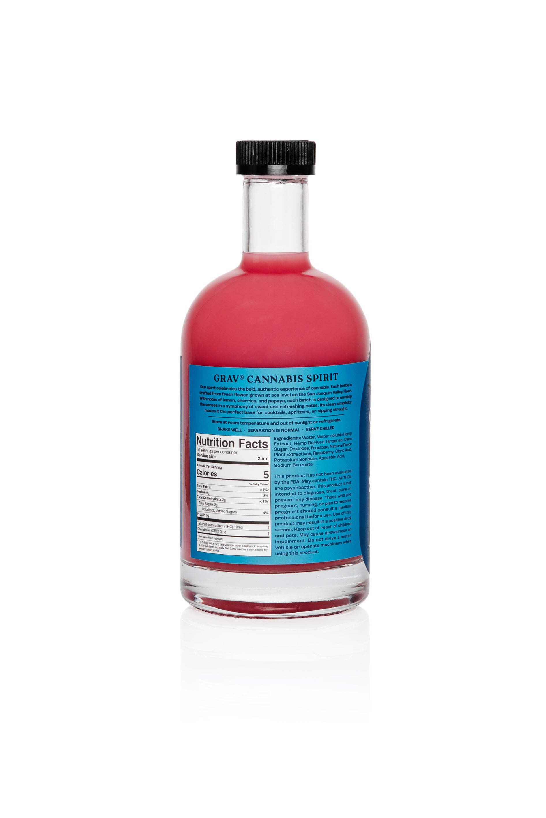 GRAV® Cannabis Spirit 300mg Assorted Flavors, 750ml Bottle