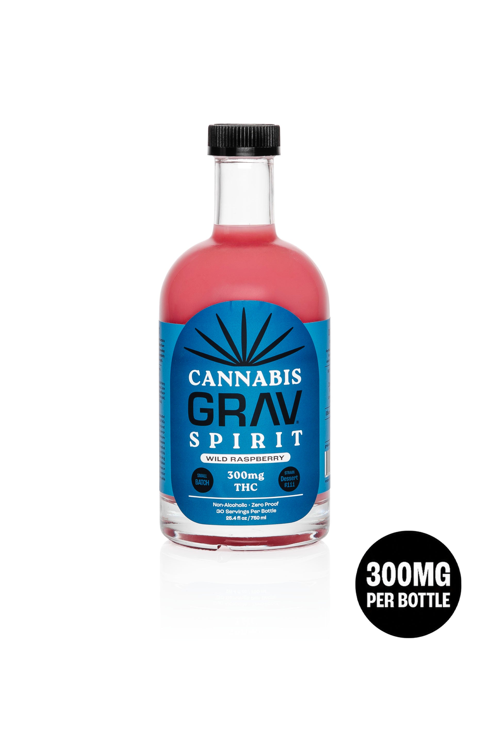 GRAV® Cannabis Spirit 300mg Assorted Flavors, 750ml Bottle