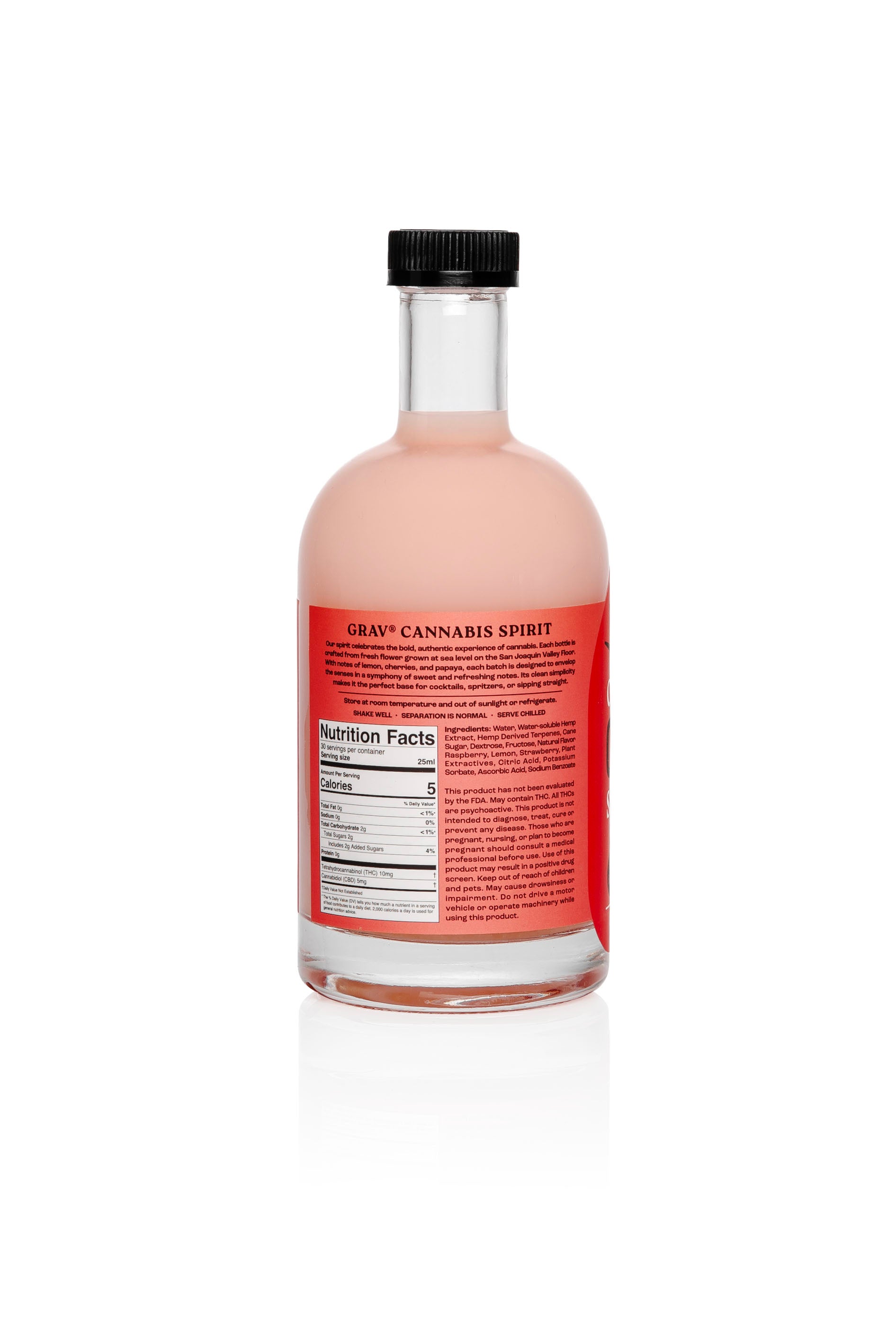 GRAV® Cannabis Spirit 300mg Assorted Flavors, 750ml Bottle