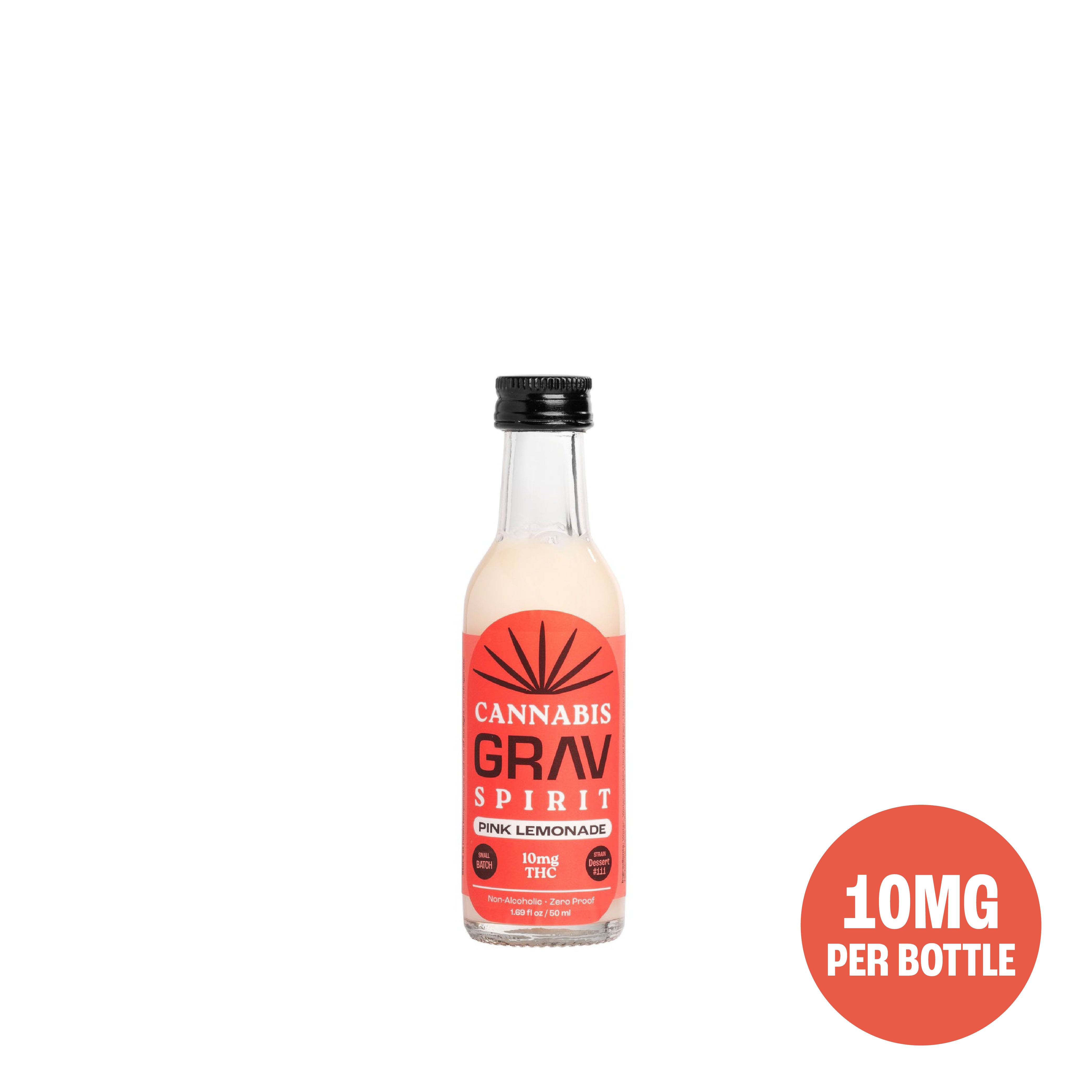 GRAV® Cannabis Spirit 10mg Flavor Shots, 50ml Bottle