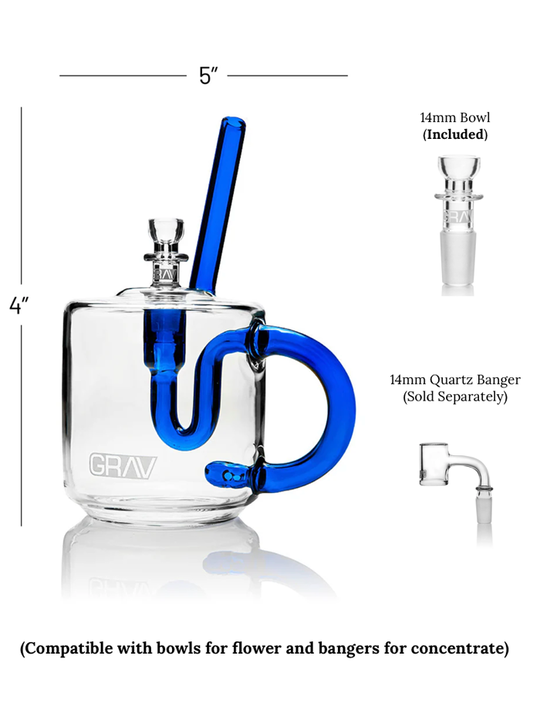 GRAV® Coffee Mug Bubbler - Assorted Colors