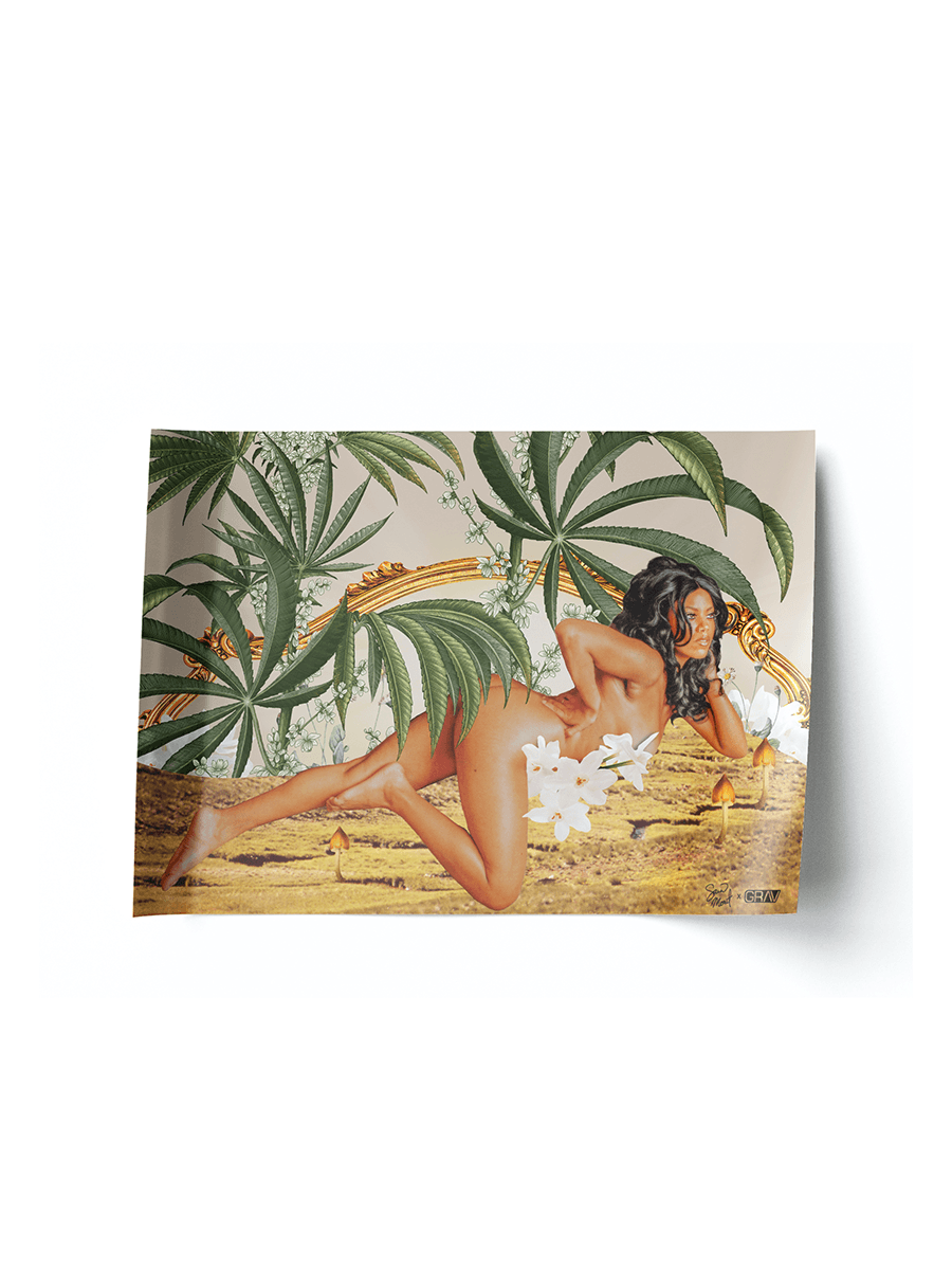 GRAV® The Flower is Female Poster - GRAV®