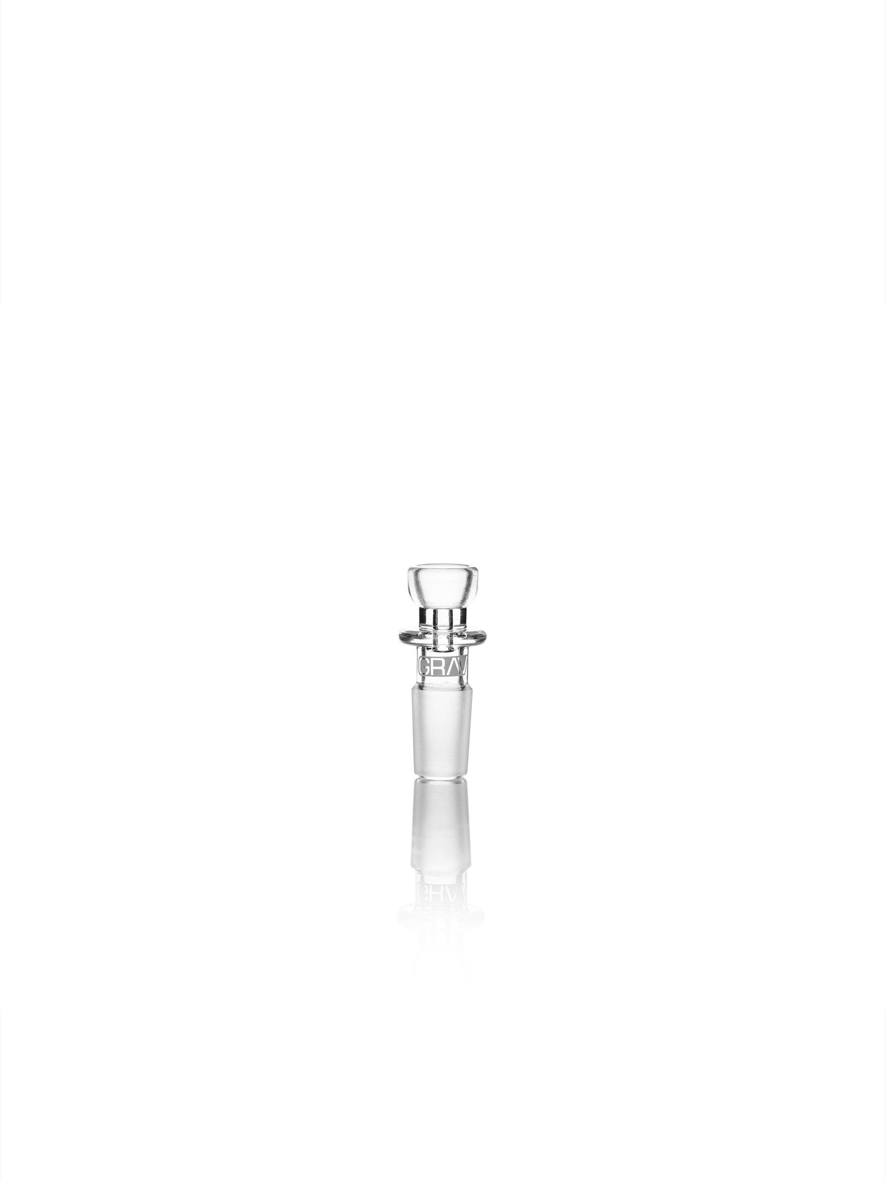 thumbnail image 2 of Grav 14mm Funnel Bowl – Clear Glass – Classic Cone Shape 2 of 3