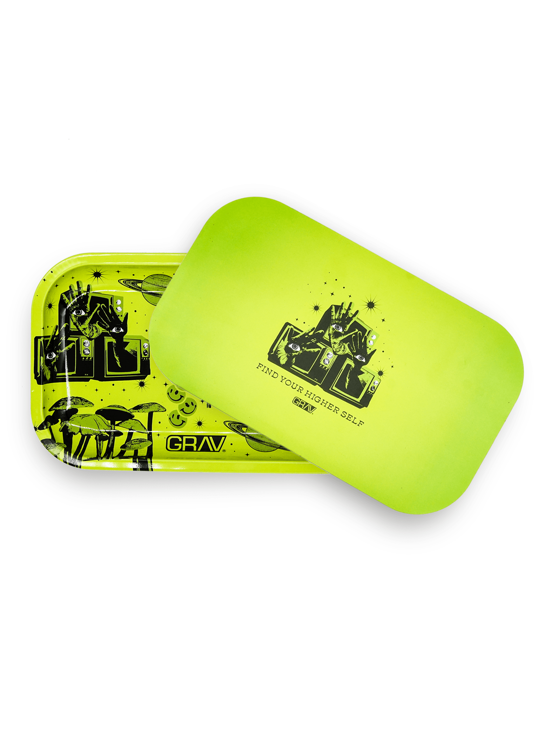 GRAV® 2023 Metal Rolling Tray w/ Magnetic Lid - GRAV®