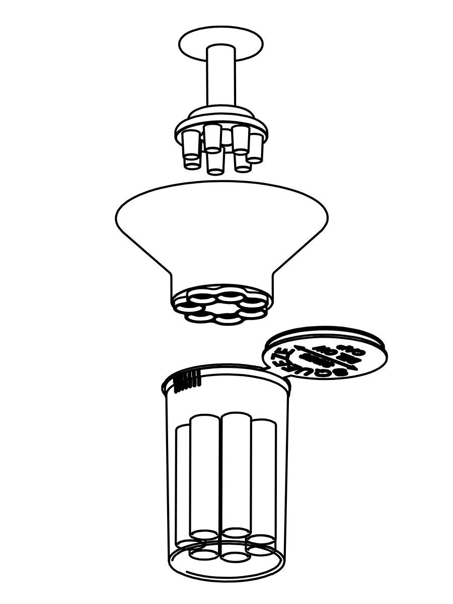 GRAV® 7-Pack Filling System - GRAV®