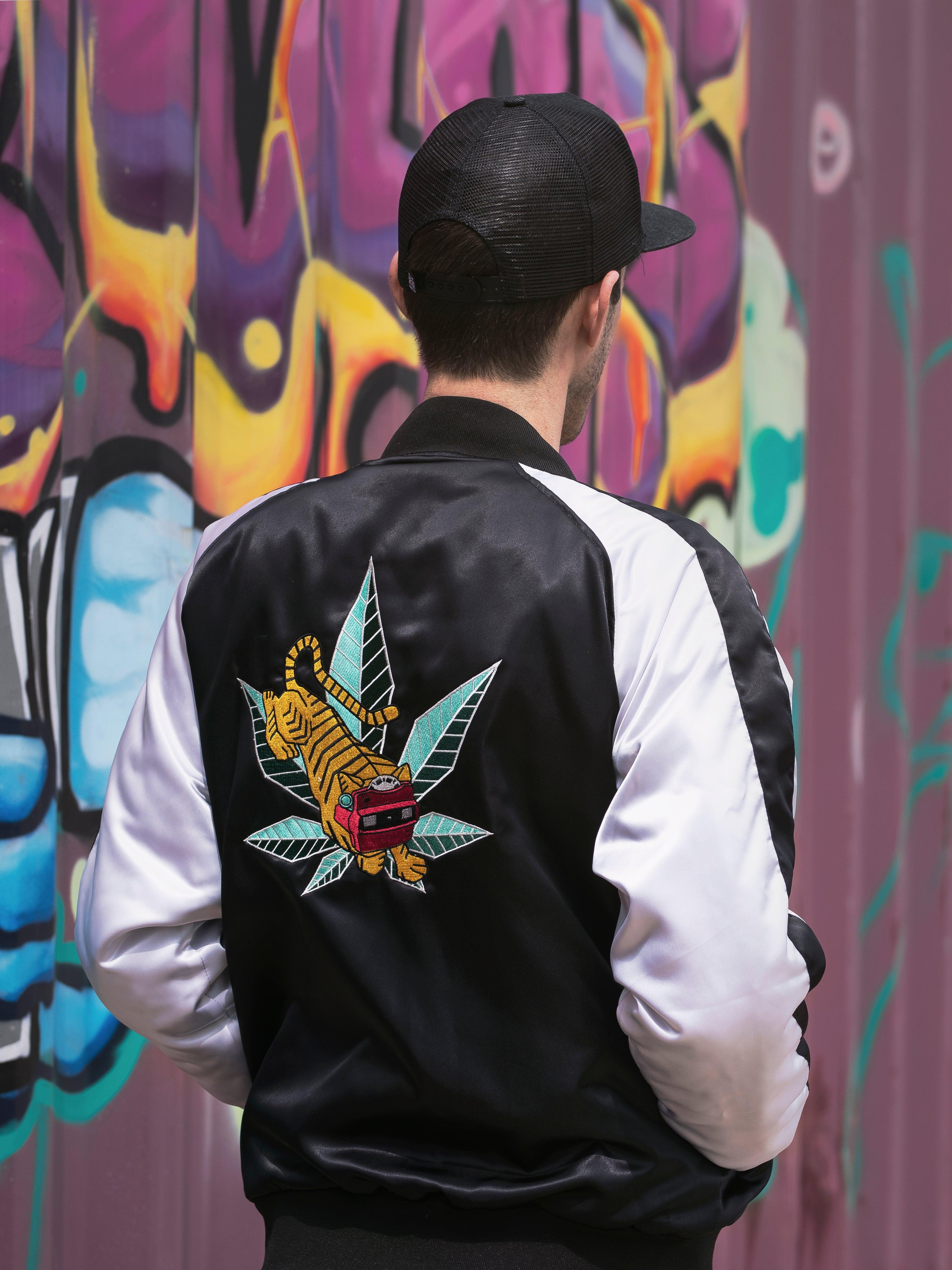 GRAV® Satin Bomber Jacket - GRAV®