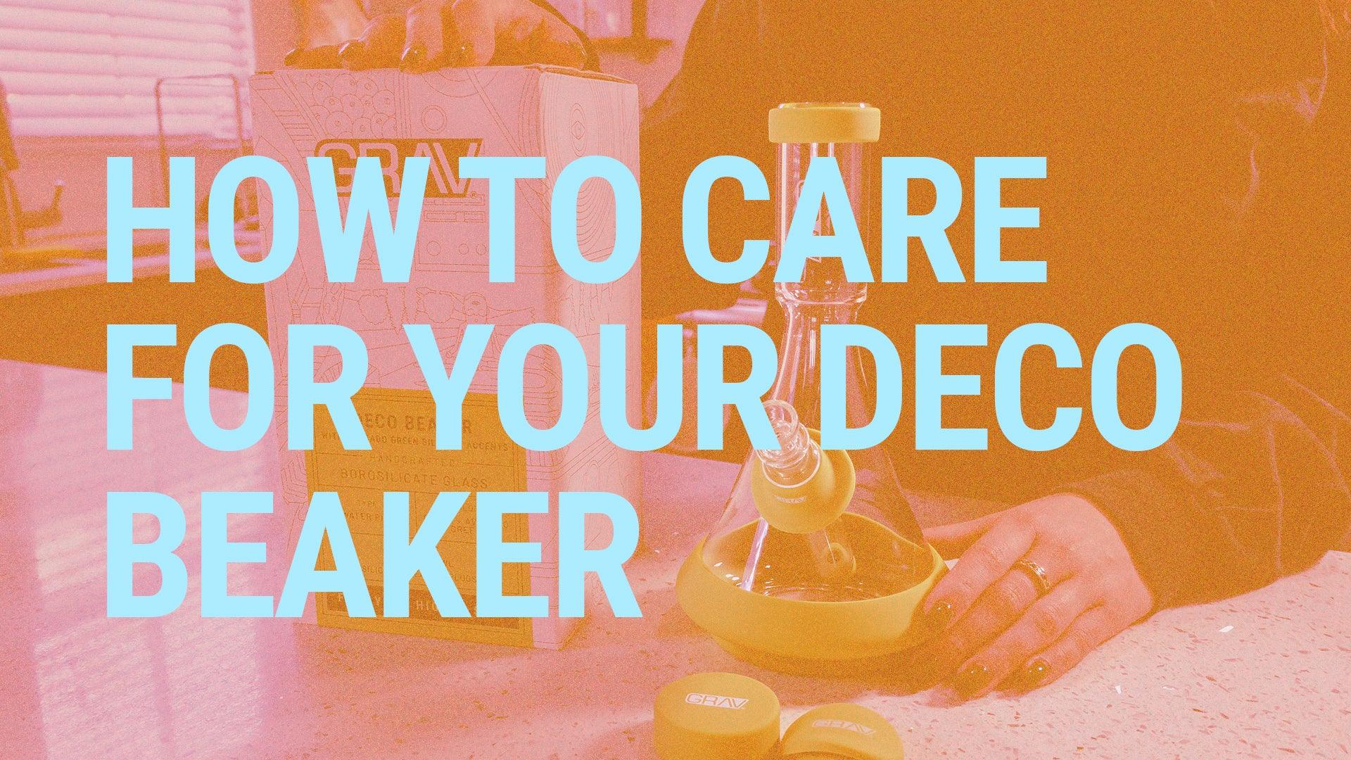 How to Care for Your Deco Beaker - GRAV®