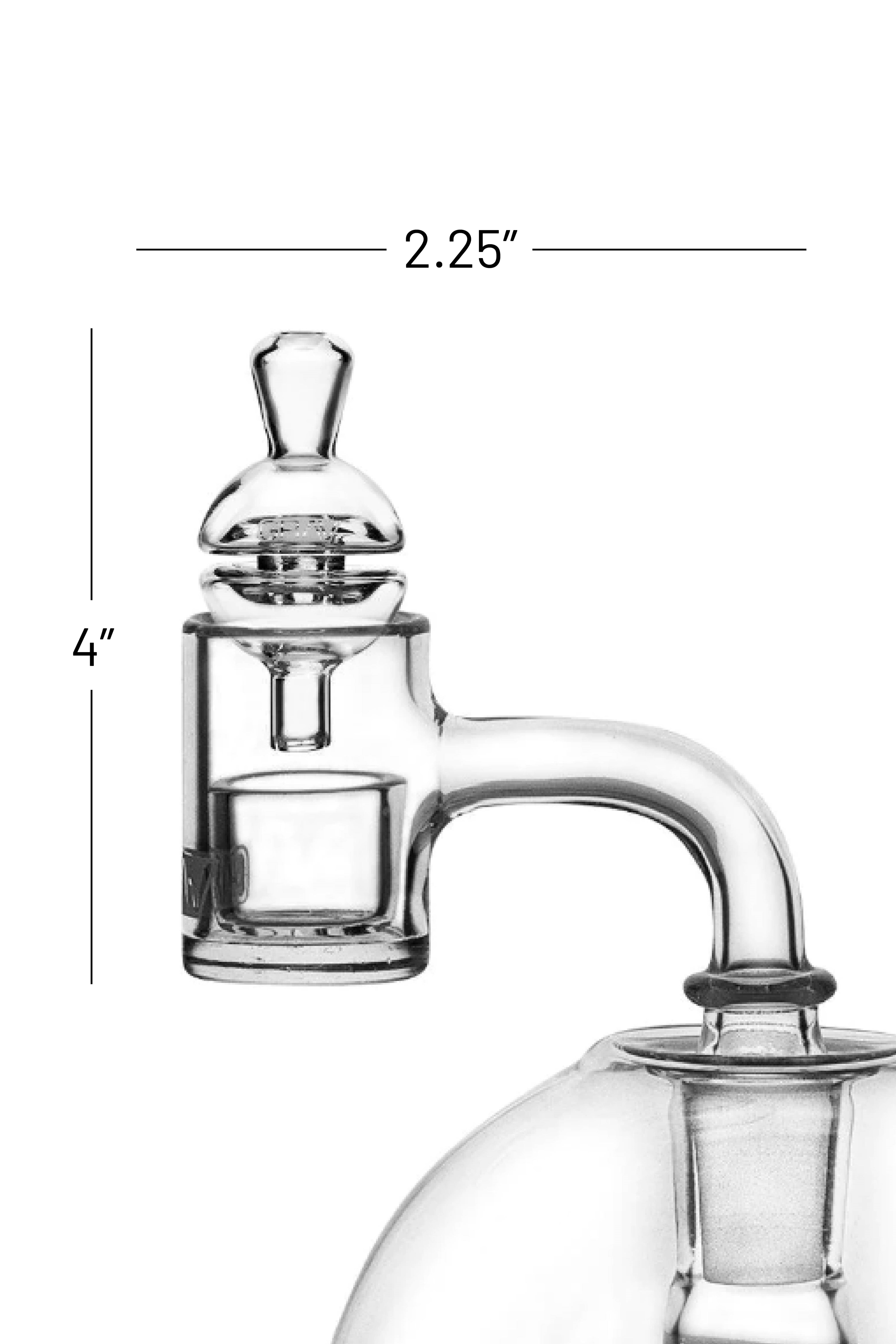 GRAV® 14mm 90° Quartz Bucket, Inserts & Carb Cap Set