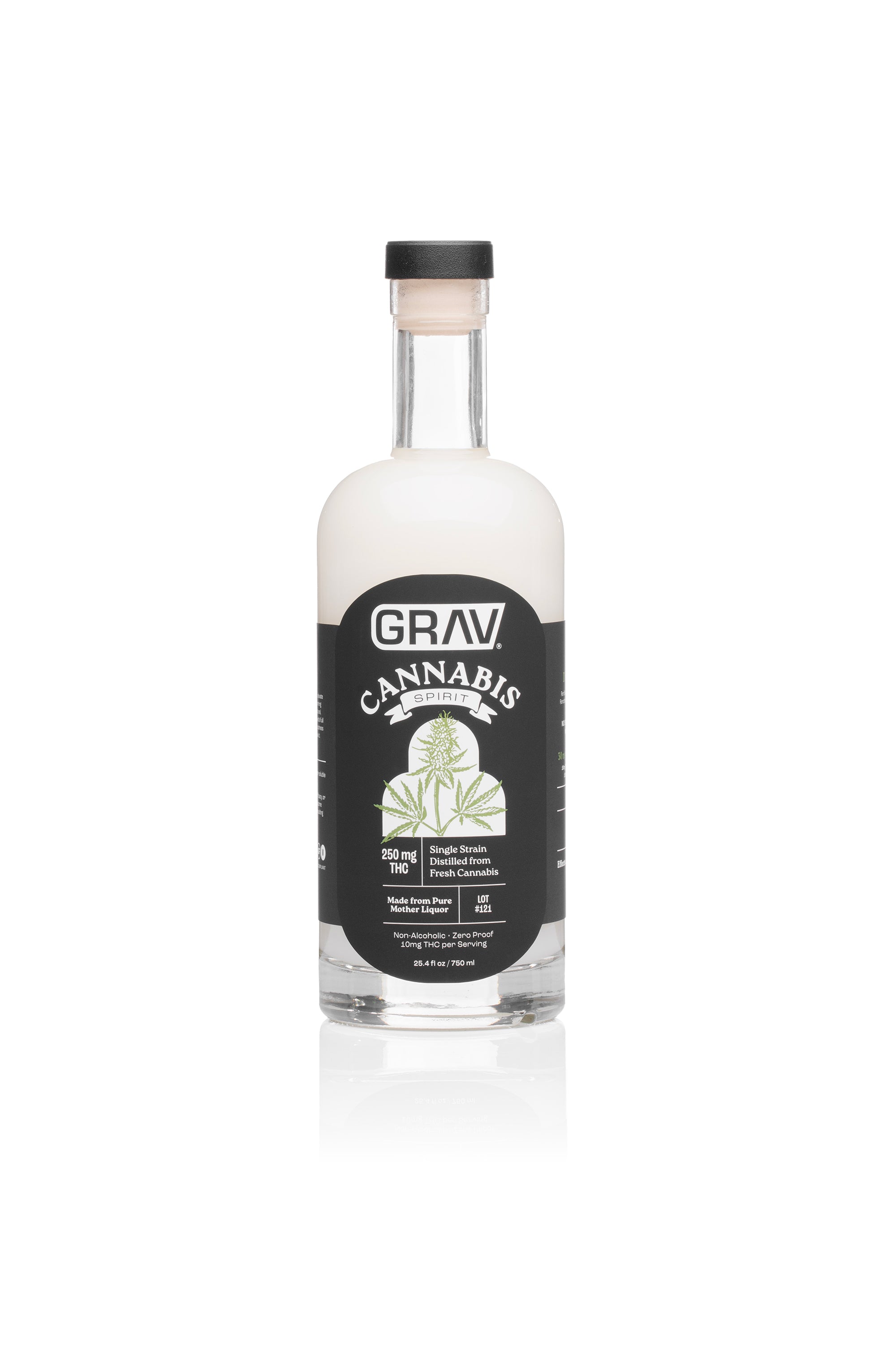 GRAV® Cannabis Spirit, 250mg - 750ml Bottle