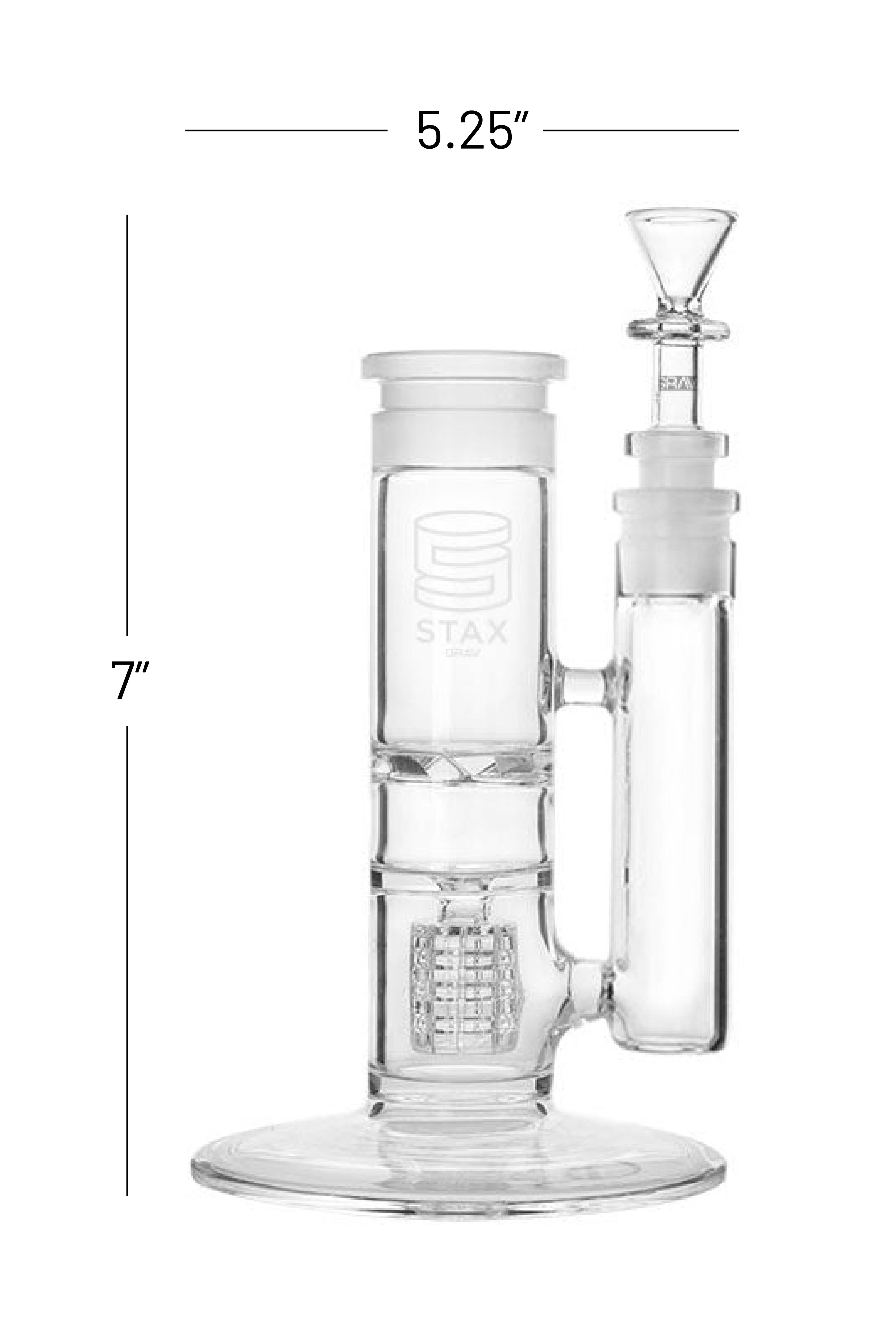 GRAV® STAX® 7" Turbine Base - Clear