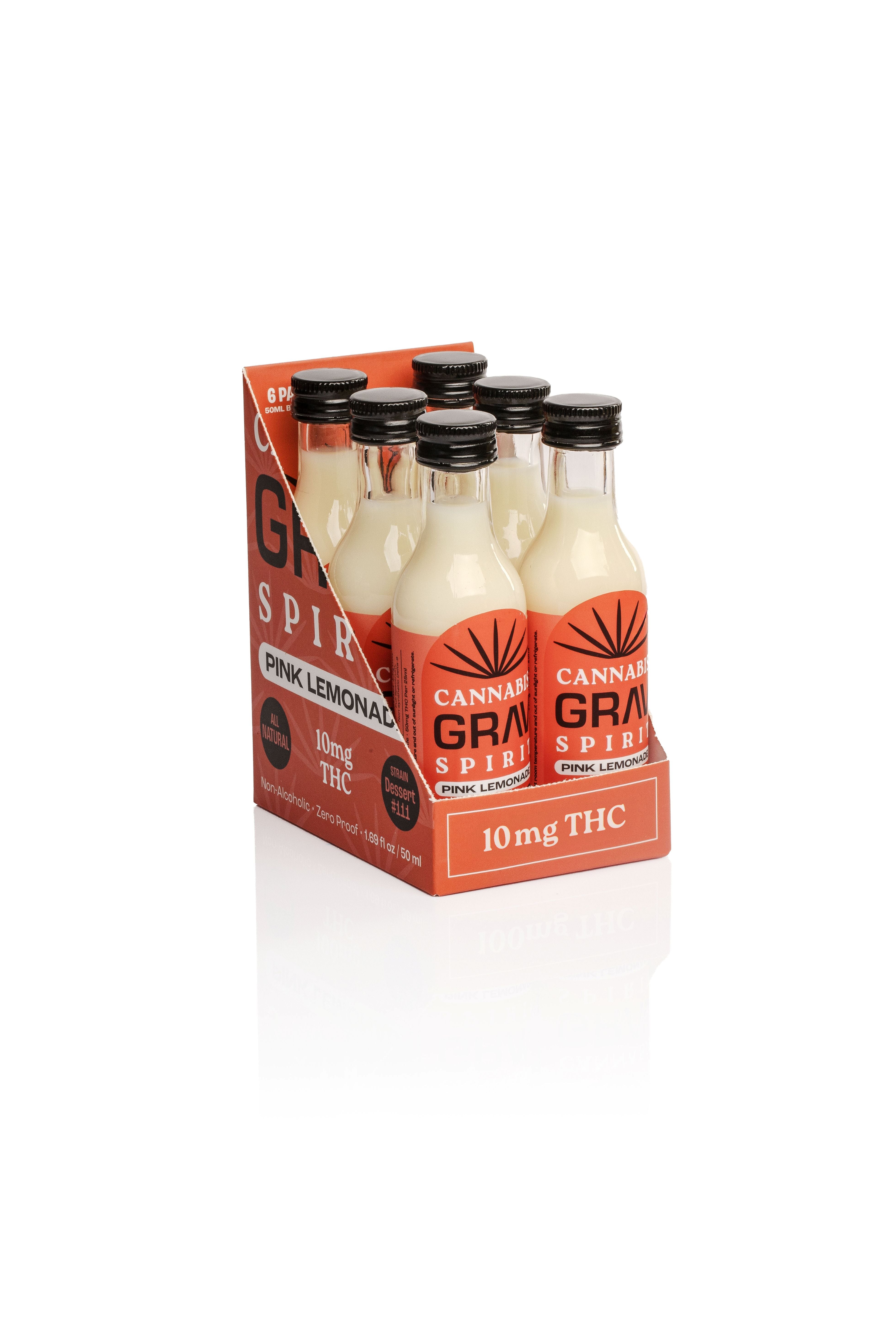 GRAV Cannabis Spirit 10mg Flavor Shots, 50ml Bottle 6-Pack GRAV Cannabis Spirit 10mg Flavor Shots, 50ml Bottle 6-Pack