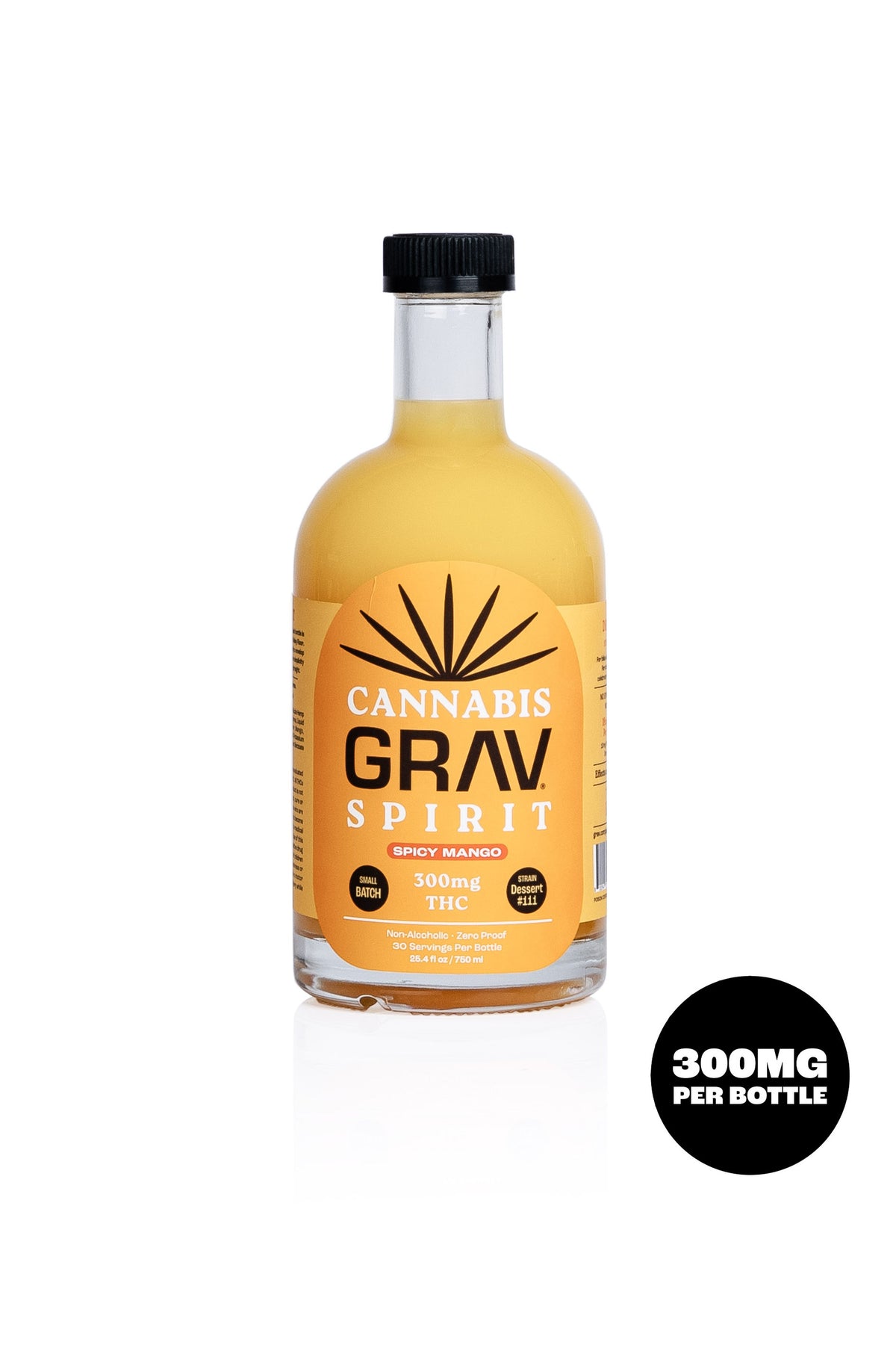 GRAV® Cannabis Spirit 300mg Assorted Flavors, 750ml Bottle