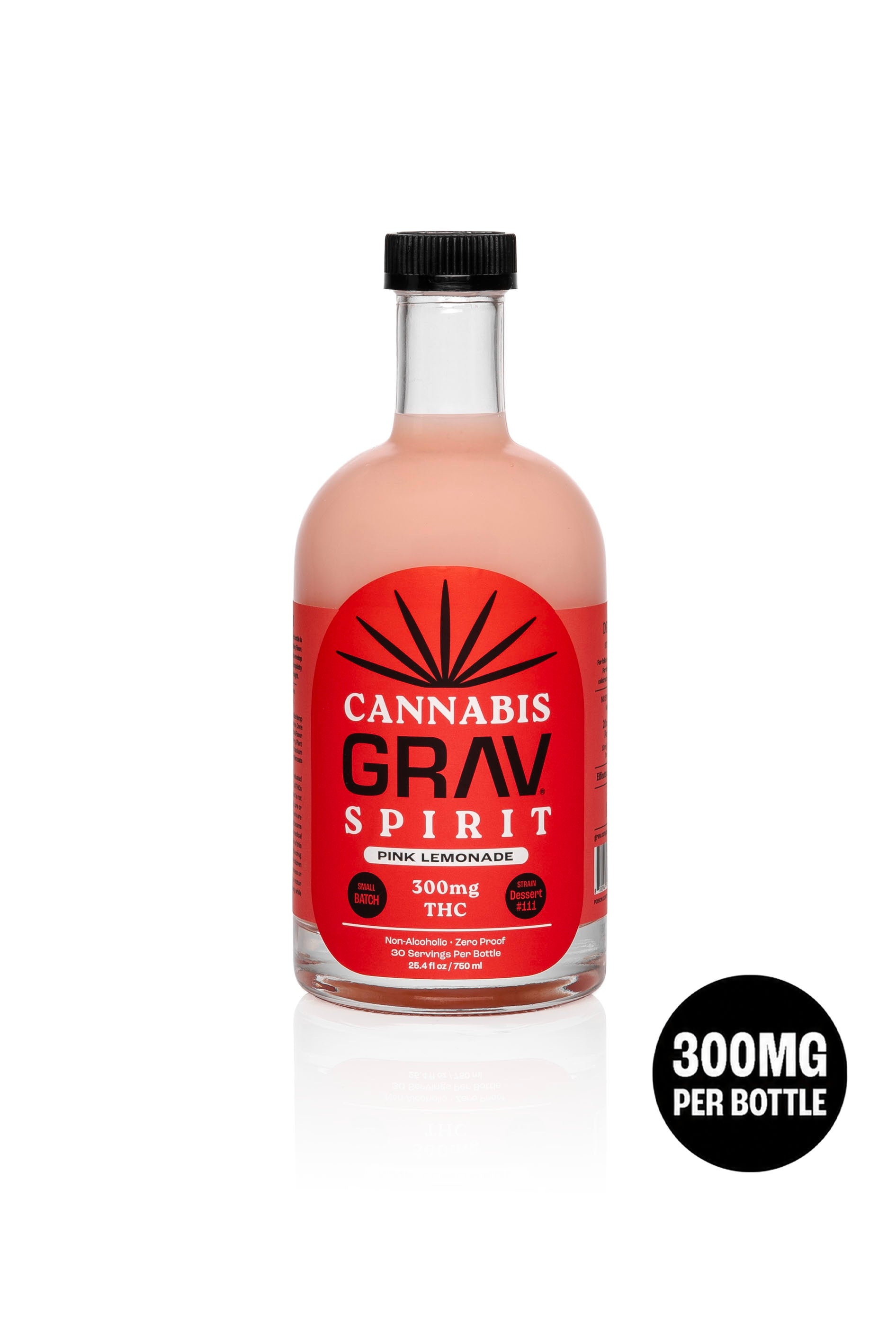GRAV® Cannabis Spirit 300mg Assorted Flavors, 750ml Bottle