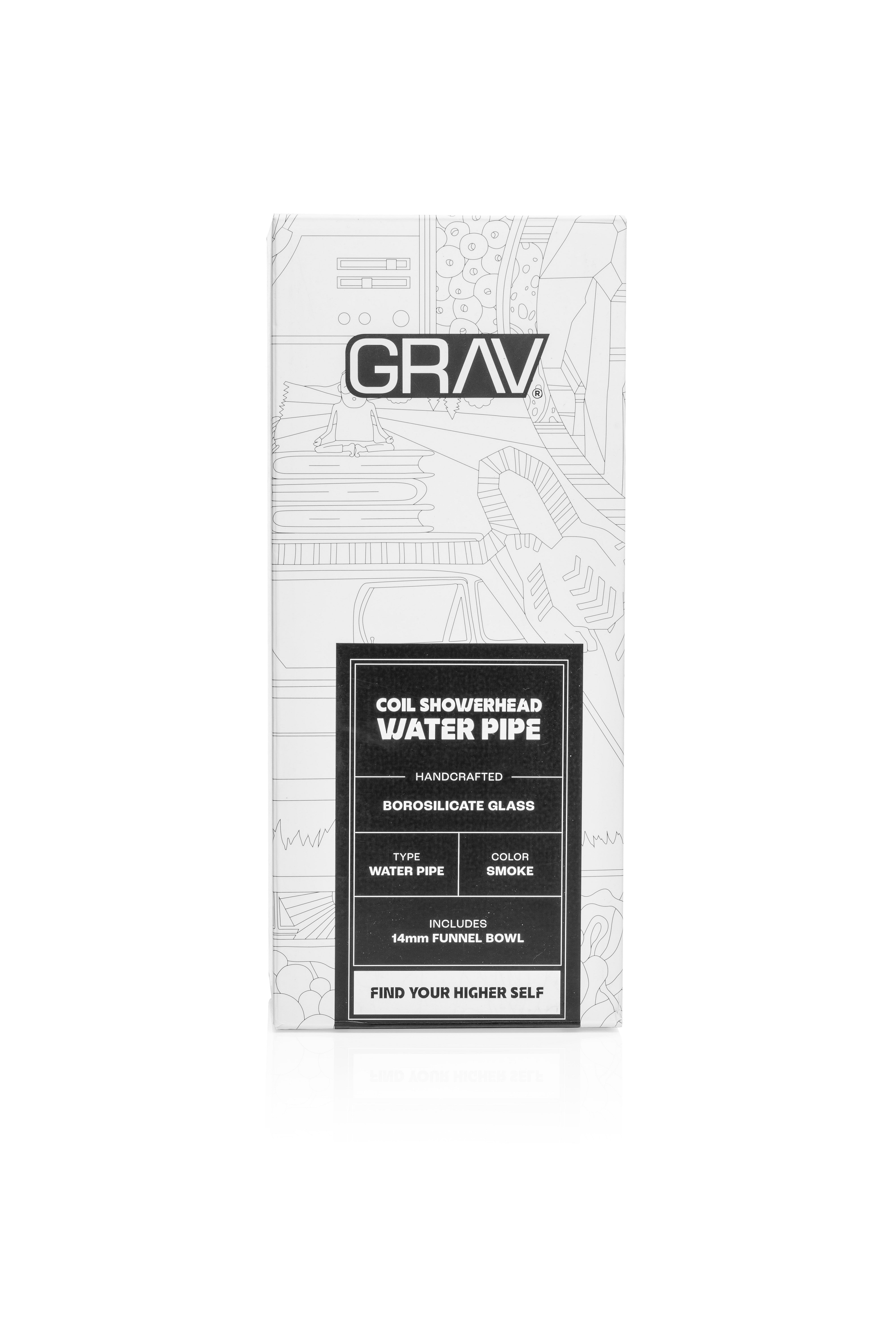 GRAV® Smoke Coil Shower Head Water Pipe