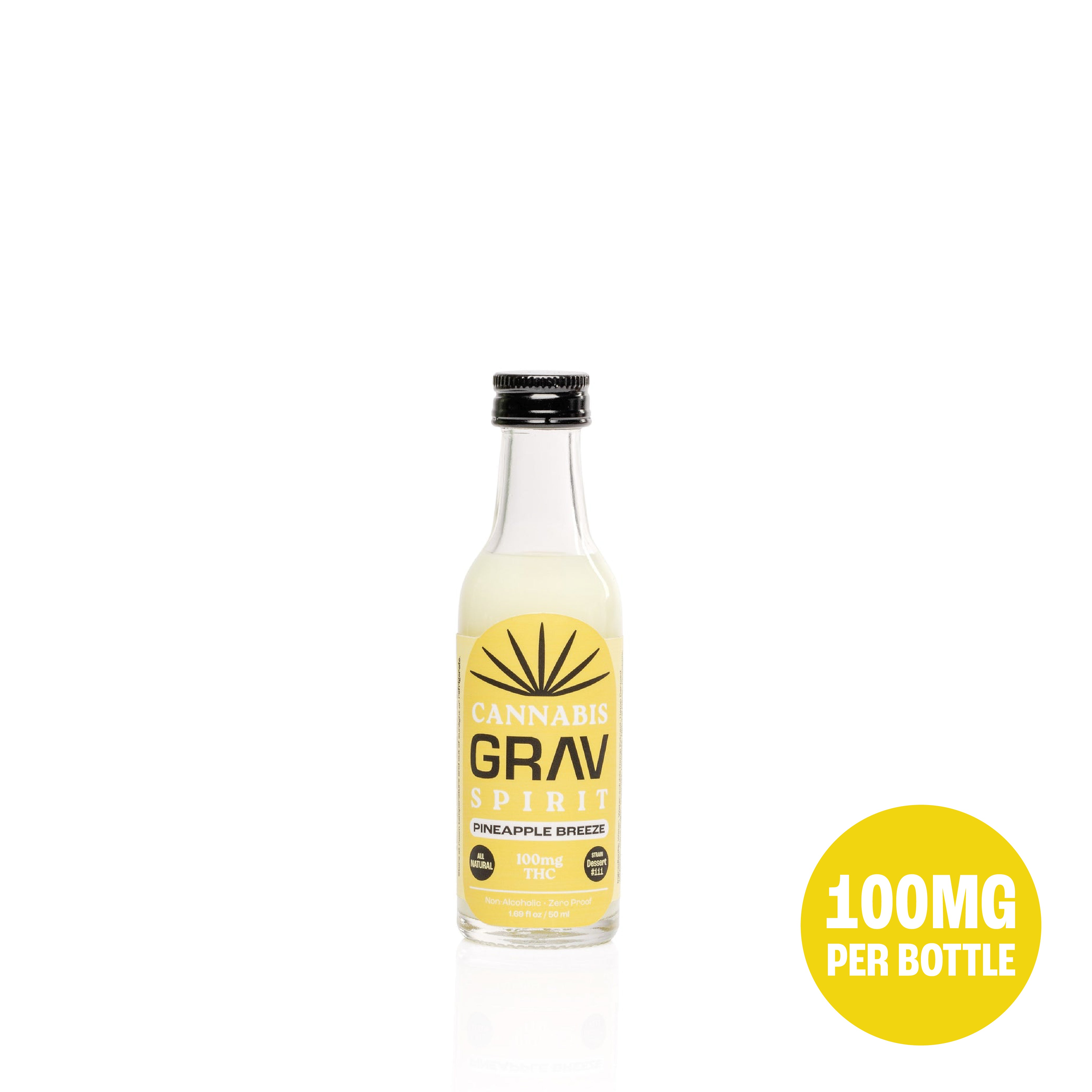 GRAV® Cannabis Spirit 100mg Flavor Shots, 50ml Bottle