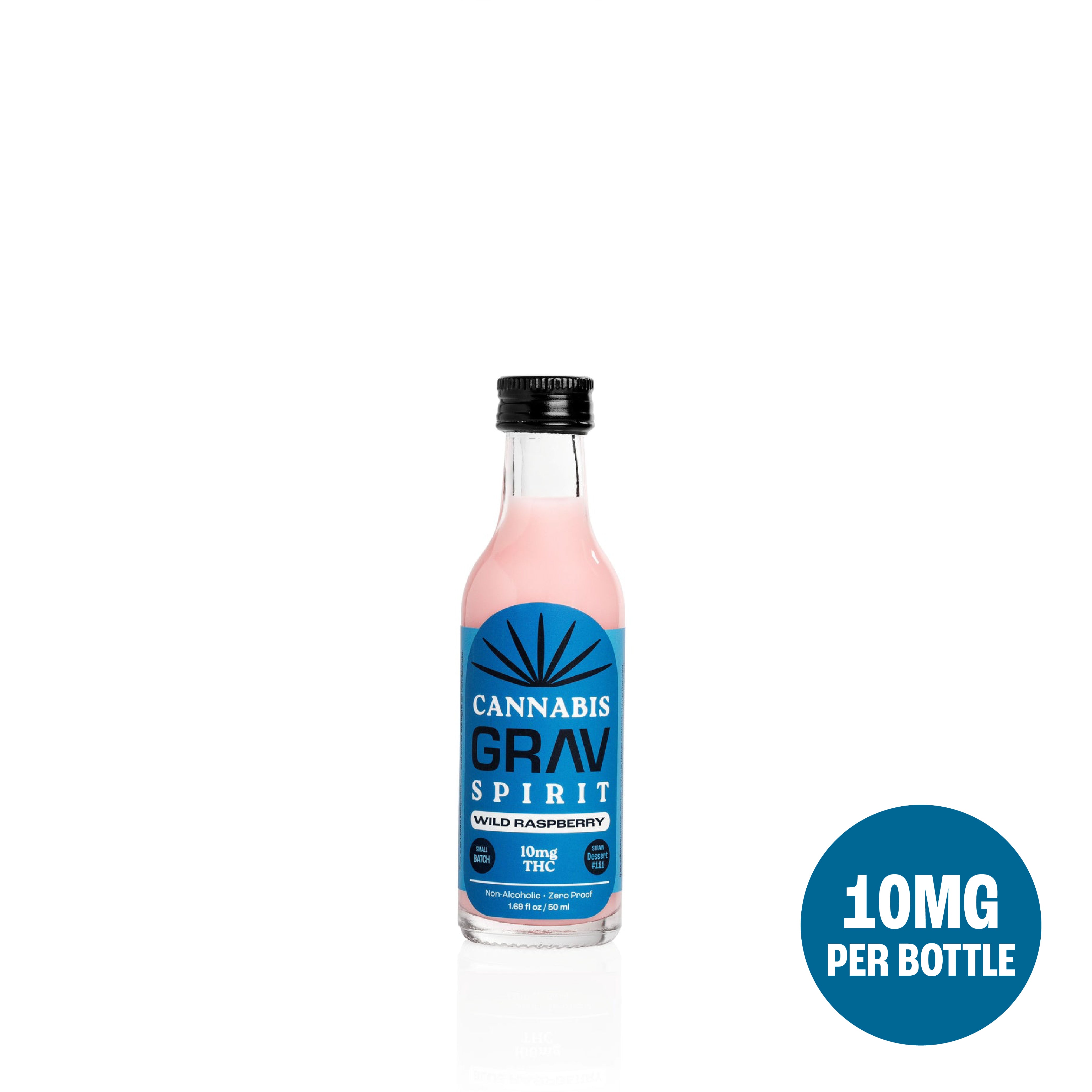 GRAV® Cannabis Spirit 10mg Flavor Shots, 50ml Bottle
