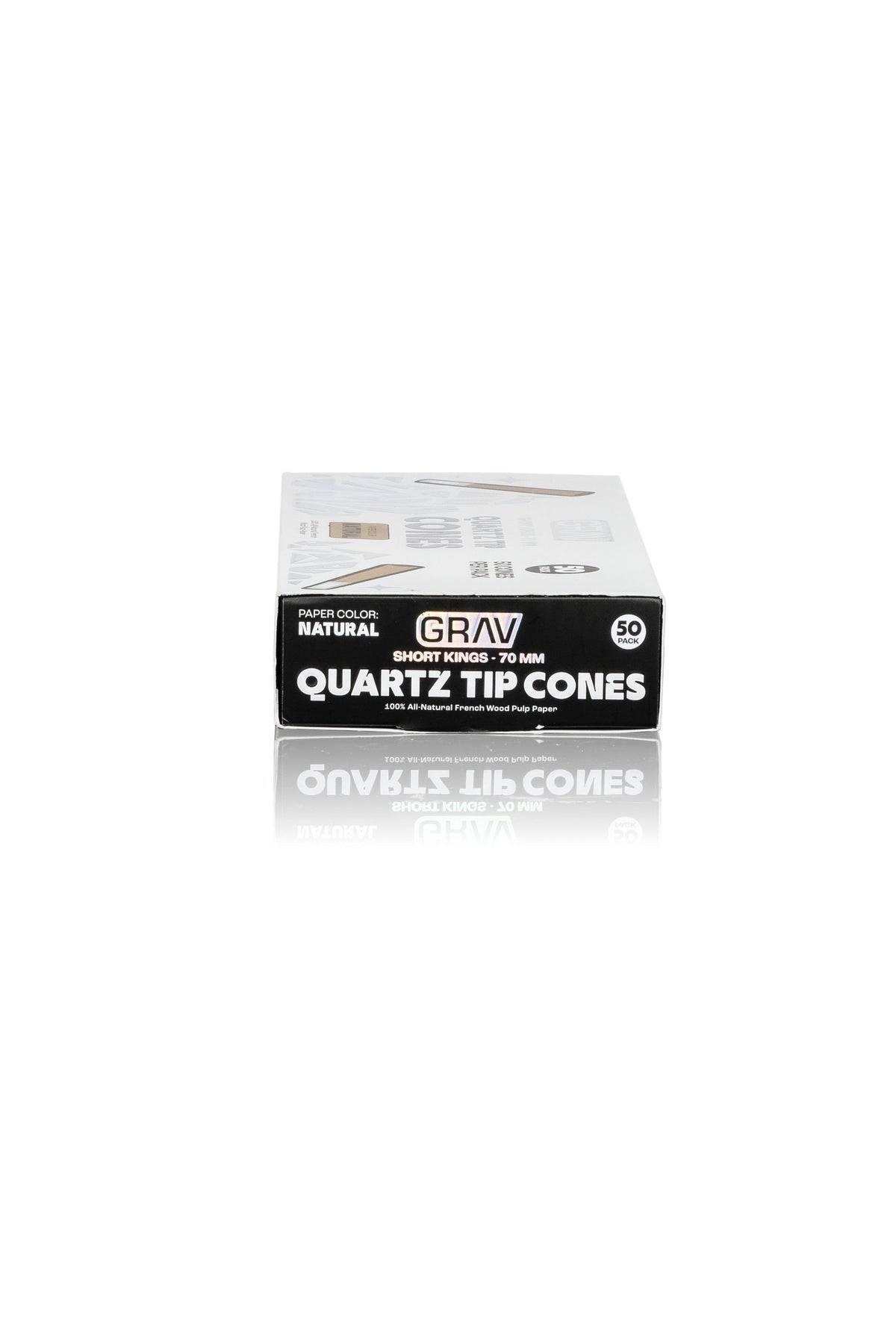 GRAV® Short Kings Quartz Tip Cones, 50-piece Pack