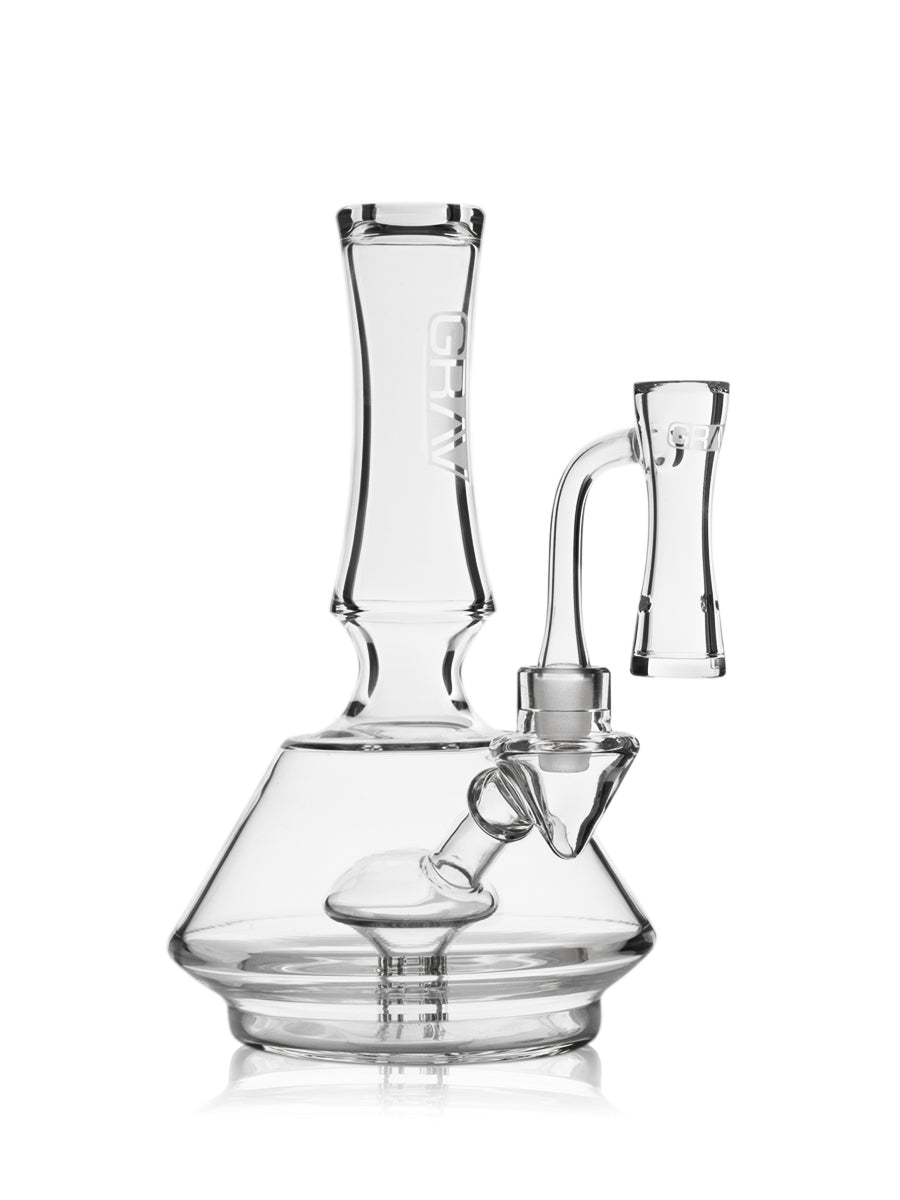 GRAV® 14mm 90° Quartz Hourglass Banger