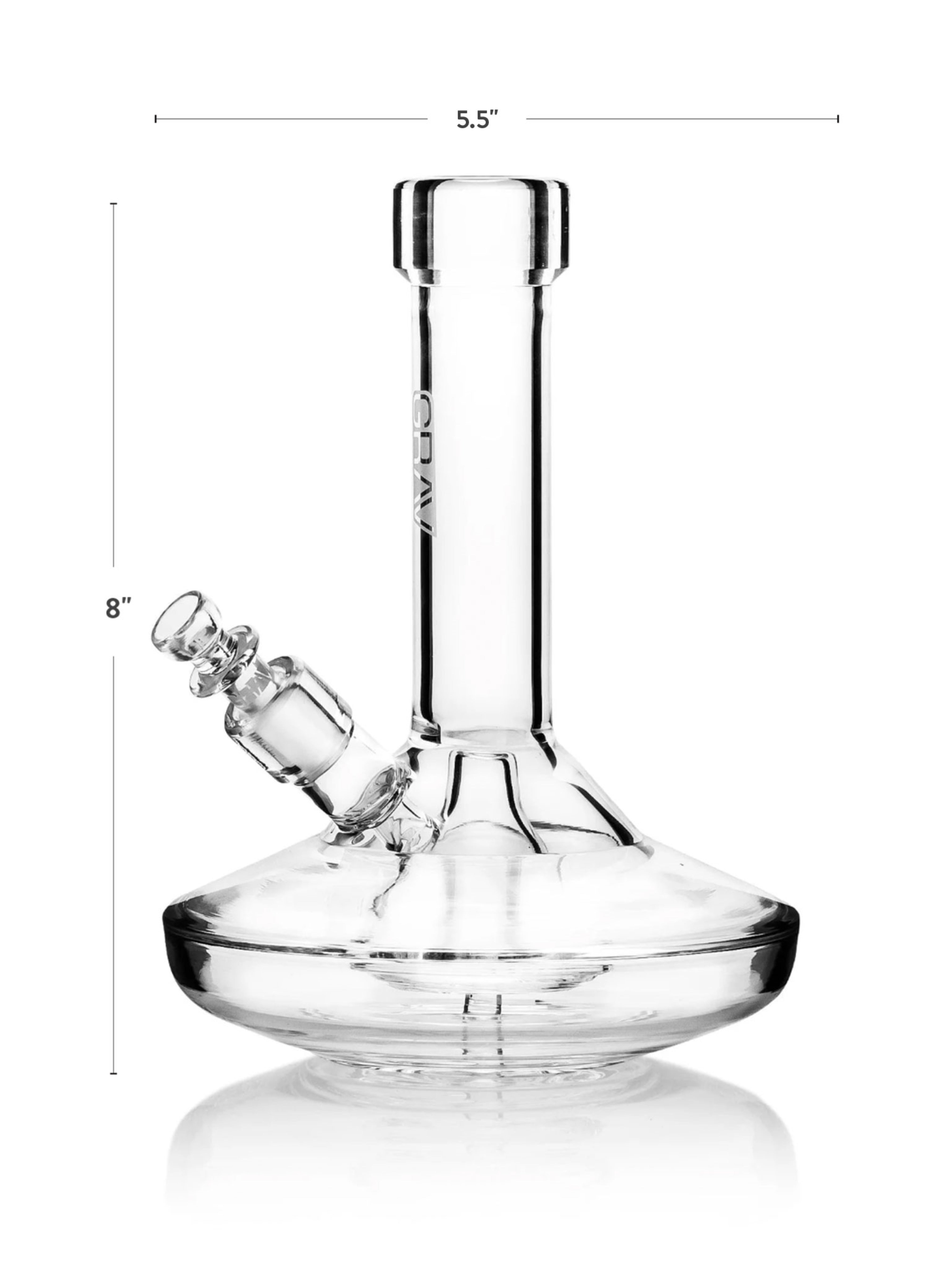 GRAV® Small Wide Base Water Pipe