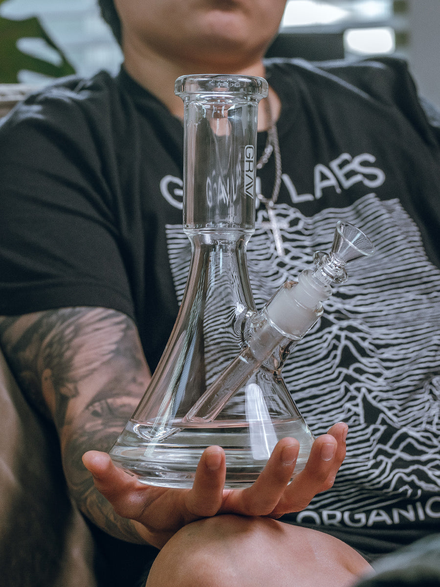 GRAV® Medium Deco Beaker Bong