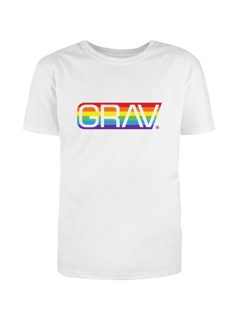 GRAV® Gay Pride Logo T-Shirt - GRAV®