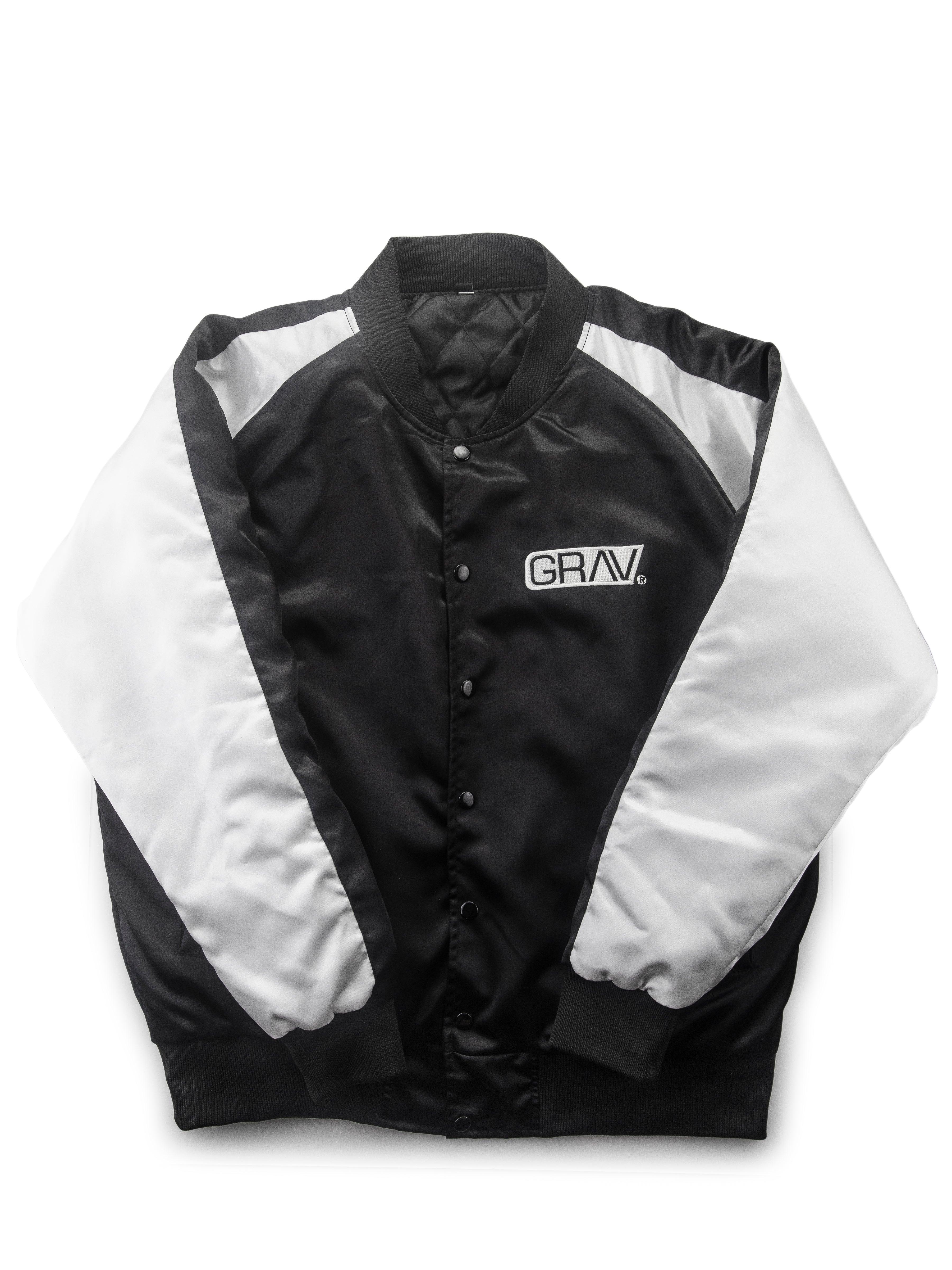 GRAV® Satin Bomber Jacket - GRAV®