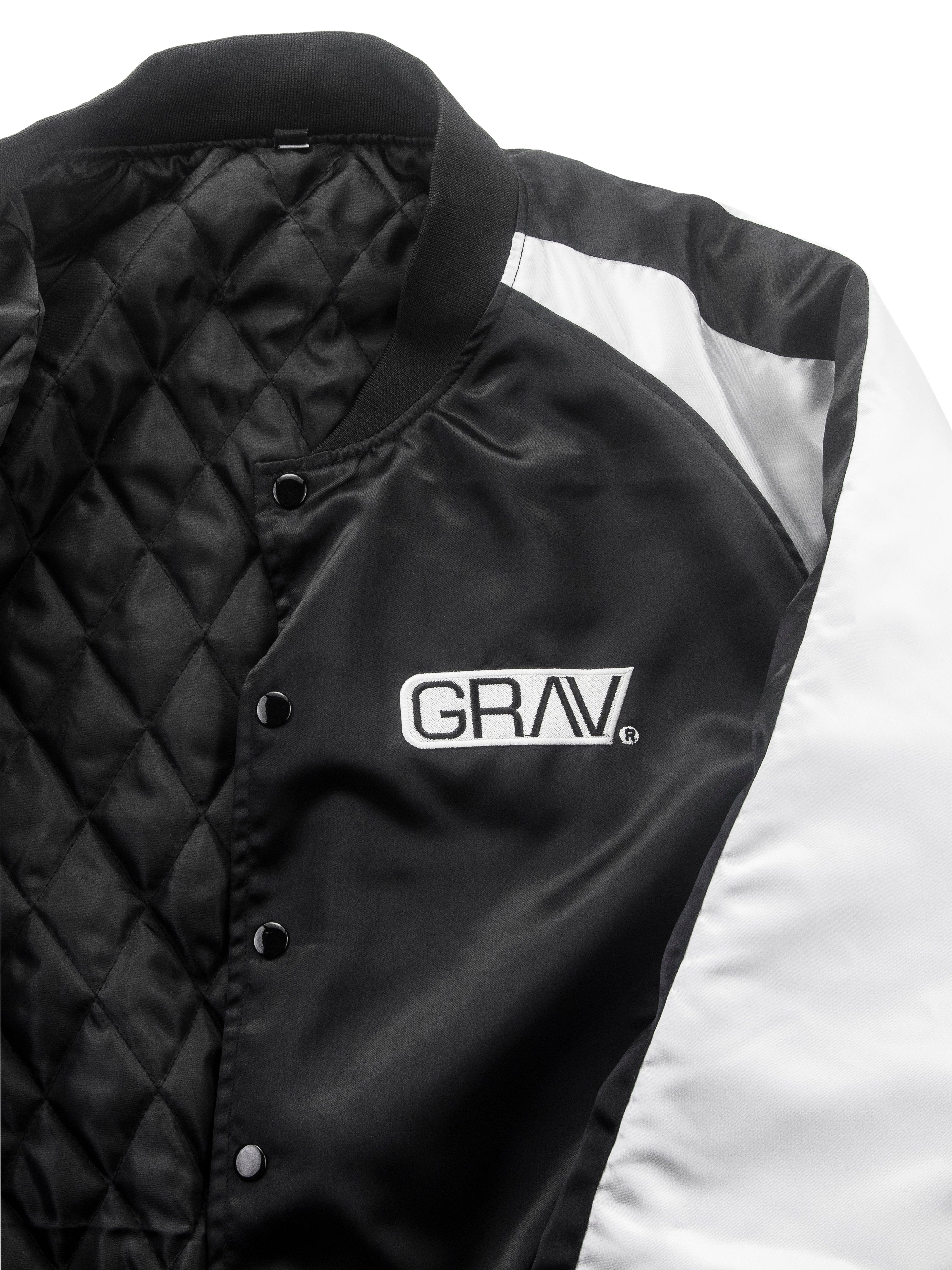 GRAV® Satin Bomber Jacket - GRAV®