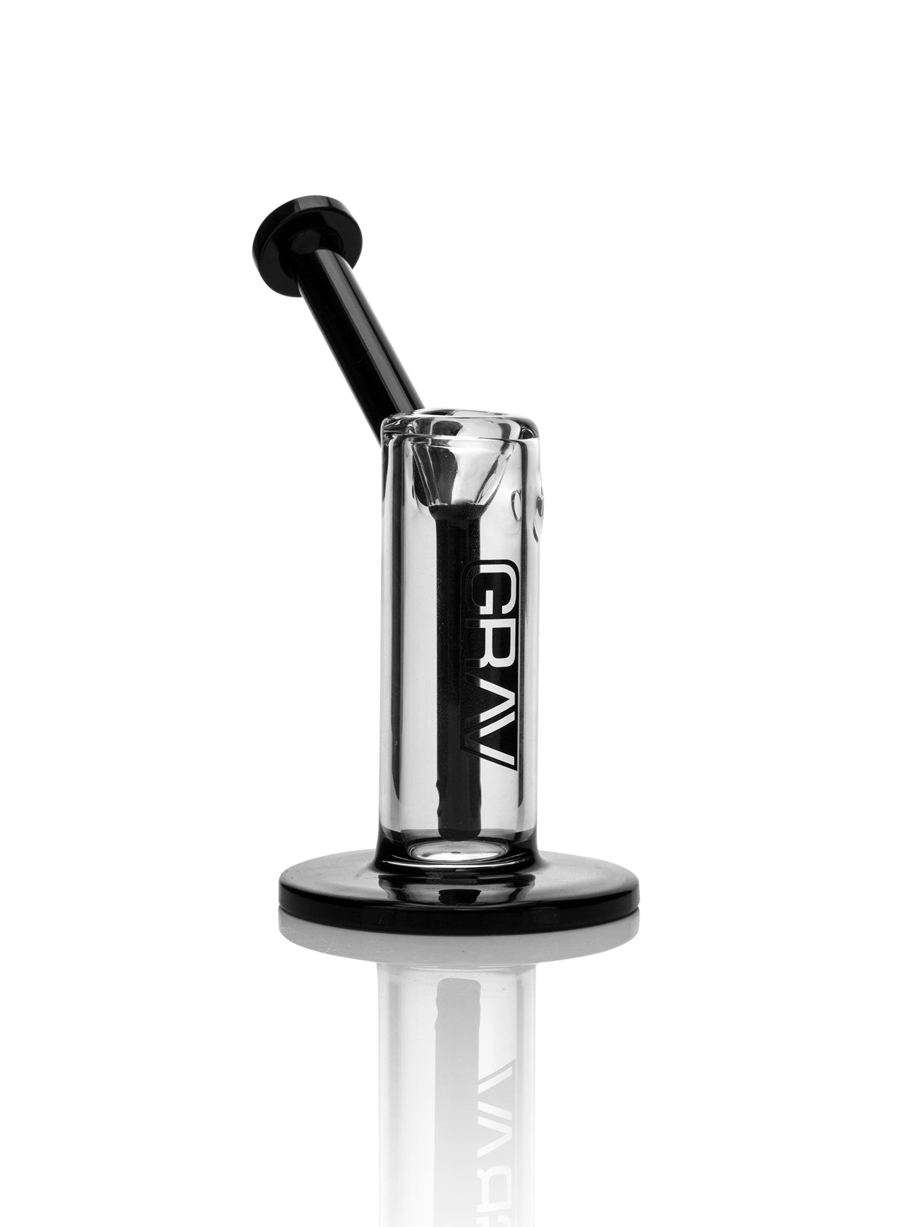 GRAV® Small Upright Bubbler - Black Accents - GRAV®